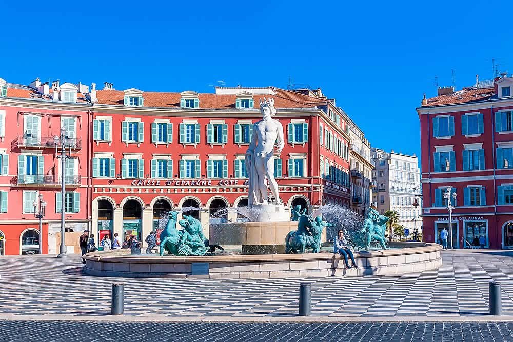 Nice Fontaine du Soleil