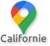 Logo google maps Californie